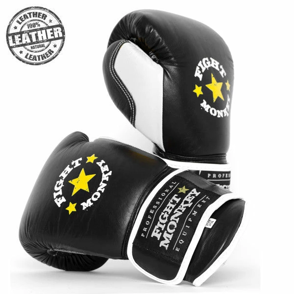 UFG Fight Monkey Professional Series 12oz Leather Gloves Boxing-MMA 1 UFG Fight Monkey Professional Series 12oz Leather Gloves Boxing-MMA