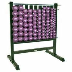 Power Systems Strength Dumbbell Storage Rack W/ 44 Neoprene Pairs DB 1 Power Systems Strength Dumbbell Storage Rack W/ 44 Neoprene Pairs DB