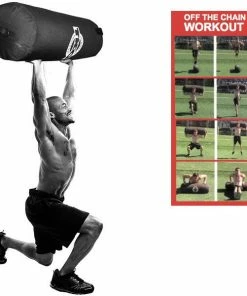 UFG TKO OFF The Chain Workout: 50 Lbs Double Shell Canvas Heavy Bag