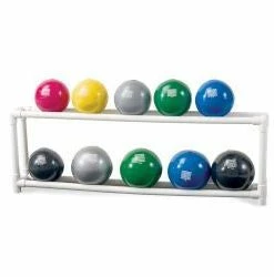 Power Systems Soft Touch Med Ball Rack - 10 Ball Rack Only General Fitness
