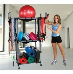 Power Systems Multi Purpose Storage Rack - Studio - Black/Gray