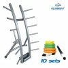 UFG Cardio Pump Group Pack - 10 Sets Plus Rack General Fitness