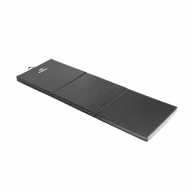 Treadmill Factory General Fitness 2' X 6' Folding Black Exercise Mat 1 Treadmill Factory General Fitness 2' X 6' Folding Black Exercise Mat