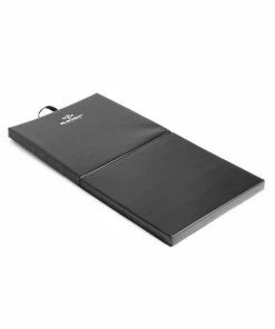 Treadmill Factory General Fitness 2' X 4' Folding Black Exercise Mat