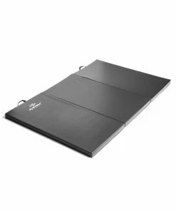 Treadmill Factory 4' X 6' Black TRI-FOLD Exercise Mat