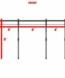 UFG Strength Xtreme Monkey 14-4 Free Standing Rig