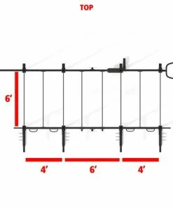 UFG Xtreme Monkey 14-6 Fully Loaded Free Standing Rig Strength