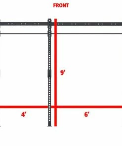 UFG Strength Xtreme Monkey 10-4 Wall Mount Rig V1