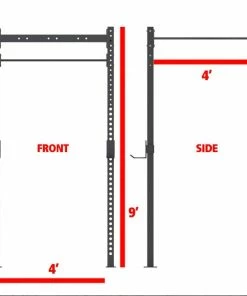 UFG Xtreme Monkey 4-4 Wall Mount Rig V1 Strength